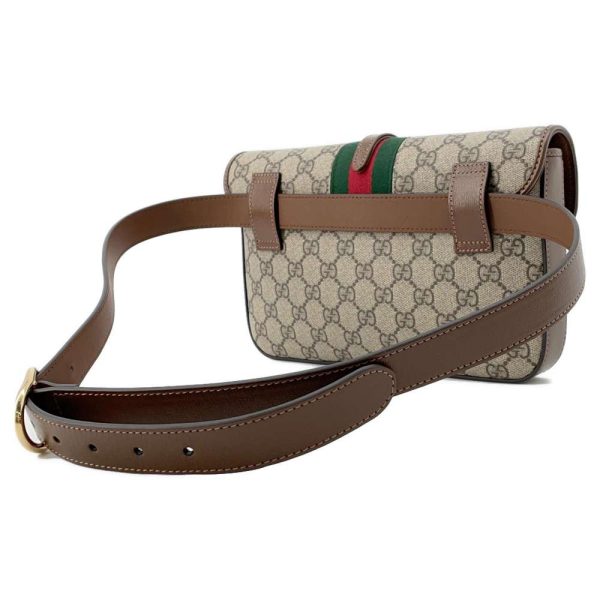 9584839 02 Gucci Jackie 1961 Belt Waist Body bag BrownBeige