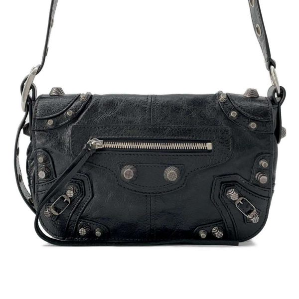 9584877 01 Balenciaga Crossbody Shoulder Bag Black