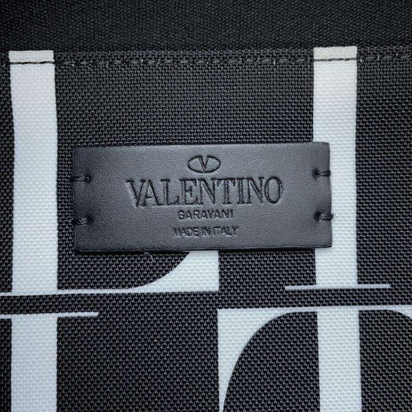 9589957 12 Valentino Garavani Waist Body Bag Black White