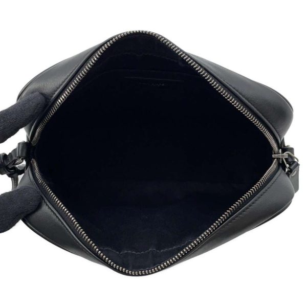 9589995 05 Saint Laurent Lou Star Embossed Paris Shoulder Camera Bag Black