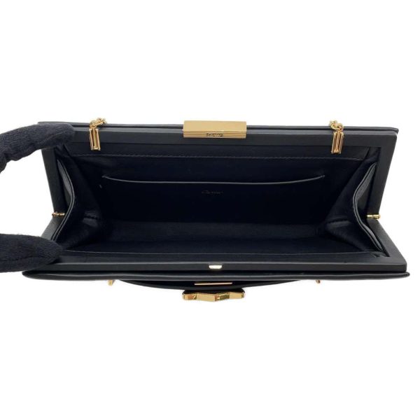 9590069 06 Cartier 2way Chain Shoulder Bag Black