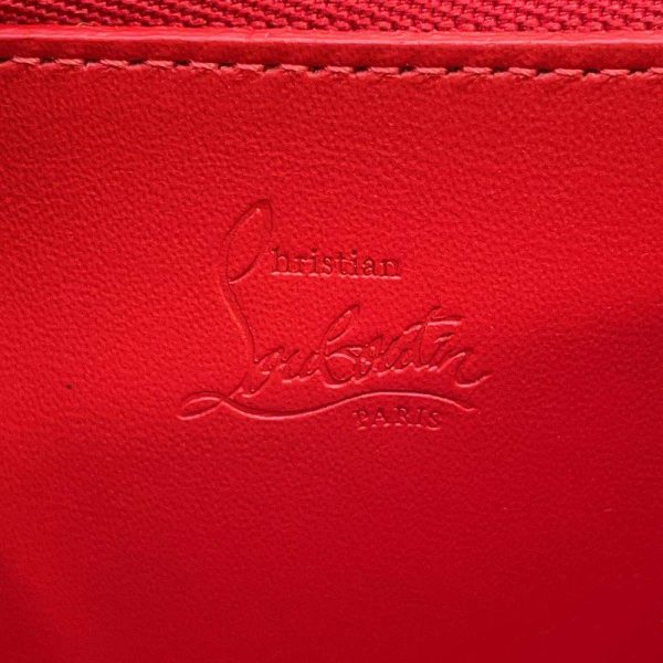 9597846 09 Christian Louboutin Panettone Spike Long Wallet Navy