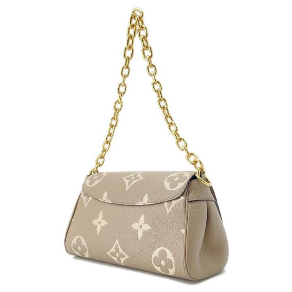 9600676 02 Louis Vuitton 2way Shoulder Bag Tourterelle Crème