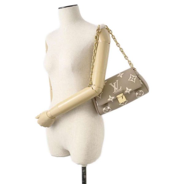 9600676 04 Louis Vuitton 2way Shoulder Bag Tourterelle Crème