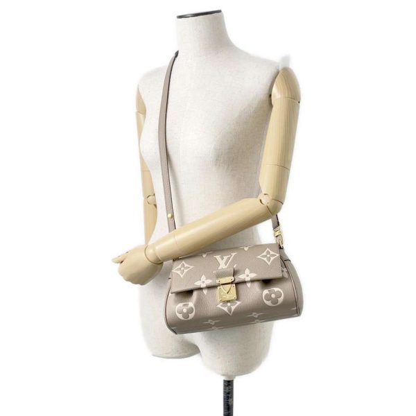 9600676 05 Louis Vuitton 2way Shoulder Bag Tourterelle Crème