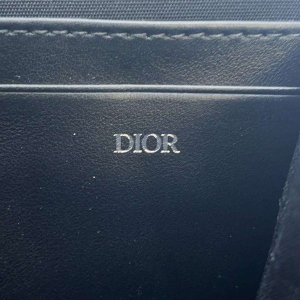 9602748 12 Christian Dior Oblique Shoulder Bag Navy