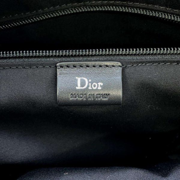 9602823 11 Christian Dior Obliqur 2way Trotter Shoulder Bag Black