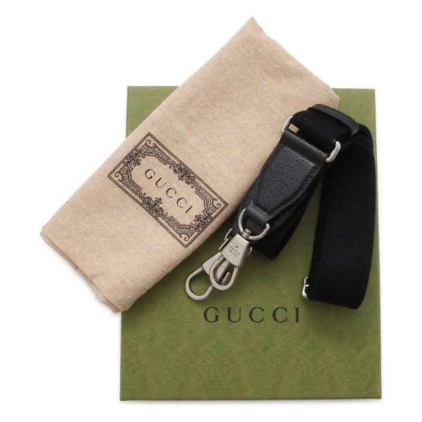 9604193 11 Gucci Jumbo GG Shoulder Bag Black