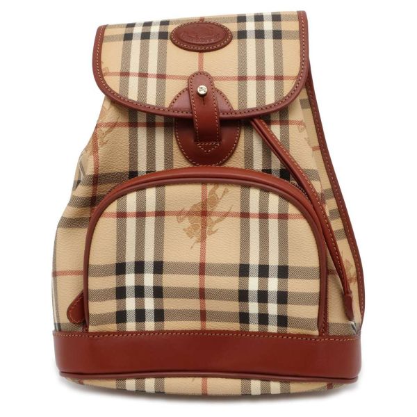 9604469 01 Burberry Nova Check Rucksack Backpack Brown