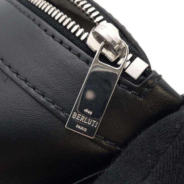 9605008 09 Berluti Waist Body Bag Black