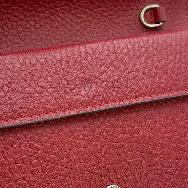 9605077 08 Gucci Dionysus Chain Shoulder Bag Red