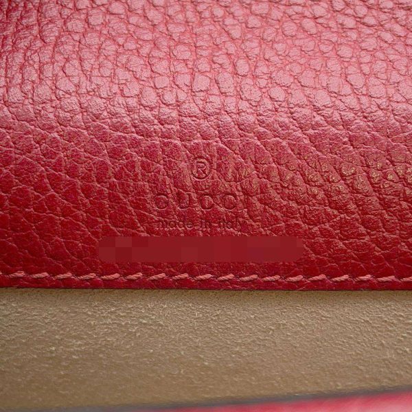 9605077 11 Gucci Dionysus Chain Shoulder Bag Red