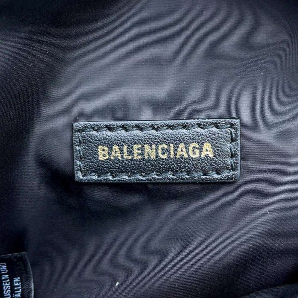 9606210 12 Balenciaga Logo Waist Body Bag Navy