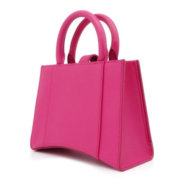 9606227 02 Balenciaga Hourglass 2way Shoulder Bag Pink