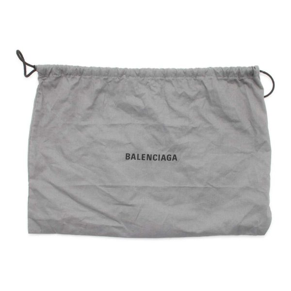 9606234 11 Balenciaga B Logo Waist Belt Body Bag Black