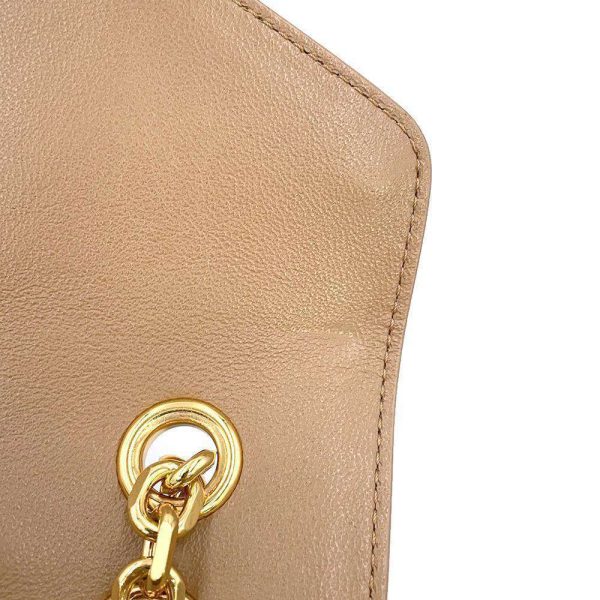 9608382 09 CELINE Chain Shoulder Bag Beige