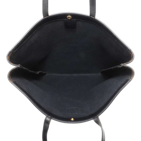 9608429 05 Celine Small Hippo Drawstring Cuir Triomphe Shoulder Bag Black