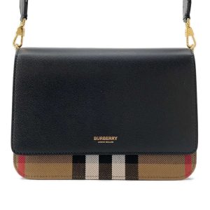 9608474 01 GUCCI Shoulder Bag Leather Black