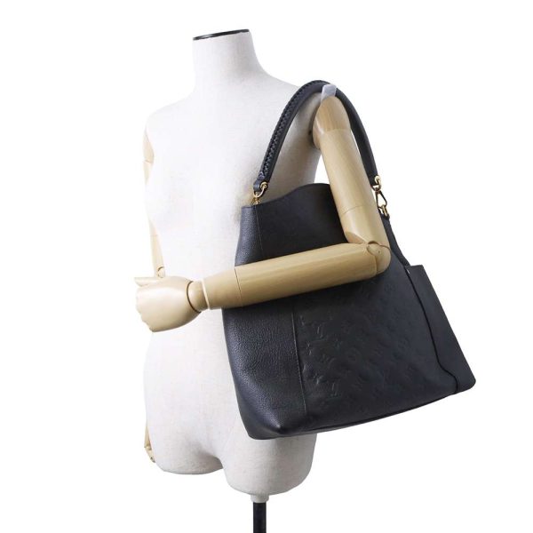 9610415 04 Louis Vuitton Bagatelle Tote Bag Noir Black