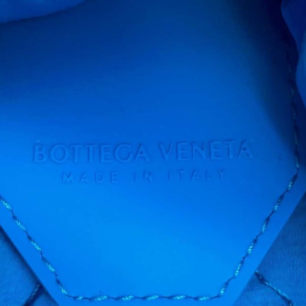 9614840 07 Bottega Veneta Padded Cassette Shoulder Bag Blue