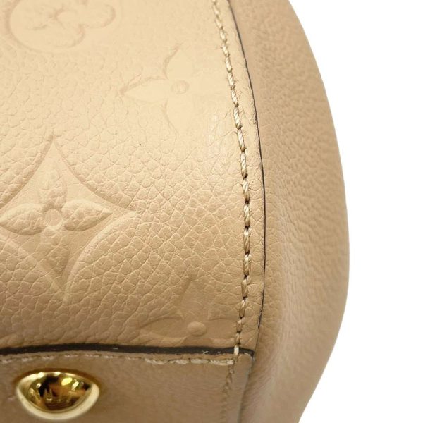 9615229 08 Louis Vuitton Montaigne MM Shoulder Bag Beige