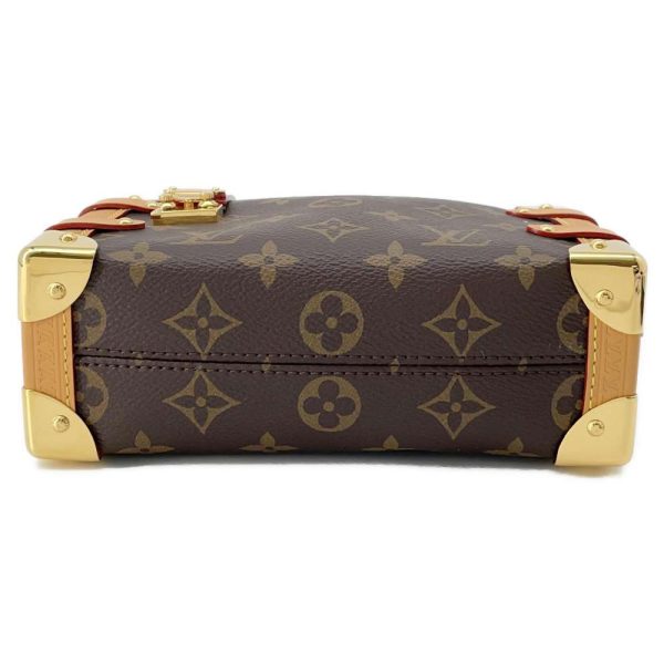 9617872 03 Louis Vuitton Handbag Monogram Side Trunk PM Brown