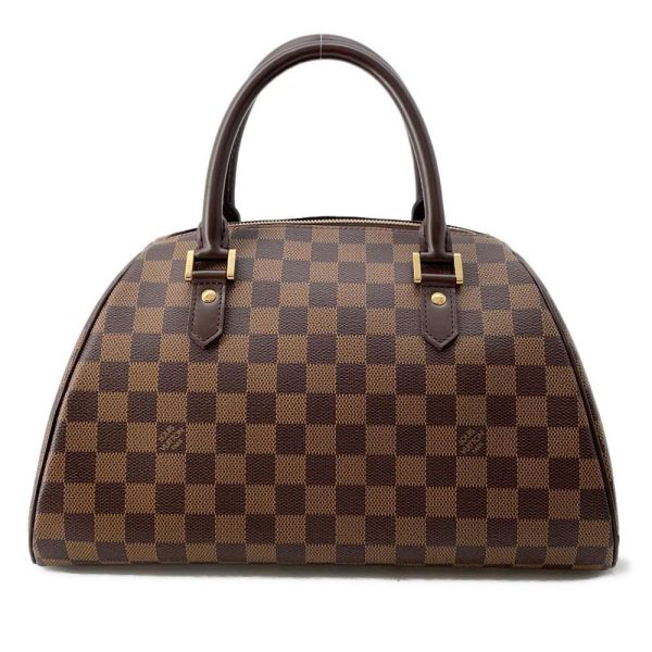 9621305 01 Louis Vuitton Handbag Damier Rivera MM Red Brown