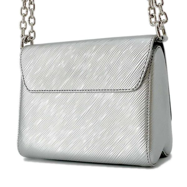 9622487 02 Louis Vuitton Chain Shoulder Bag Twist PM Argent