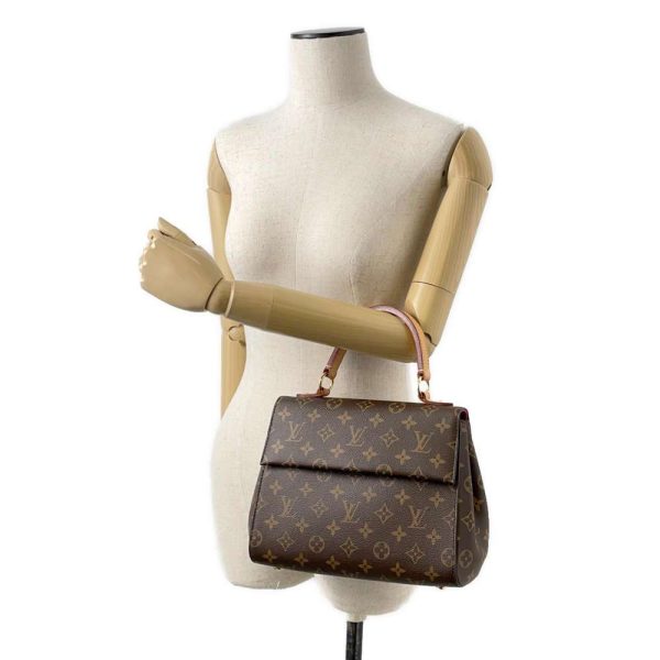 9623750 04 Louis Vuitton Handbag Cluny BB 2way Rose Brown