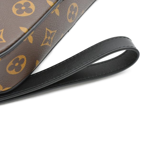 9623f090043 6 LOUIS VUITTON Pochette Volg Monogram Clutch Bag brown