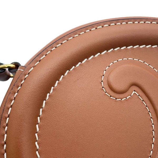 9627642 10 Celine Shoulder Bag Oval Purse Cuile Triomphe