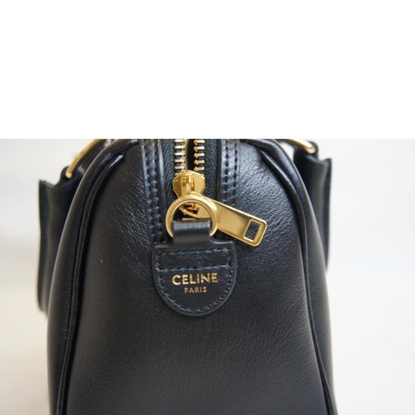 96678 7 CELINE Cuile Triomphe Small Boston Black