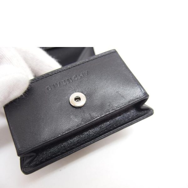 97291 5 Givenchy Square Coin Case Black