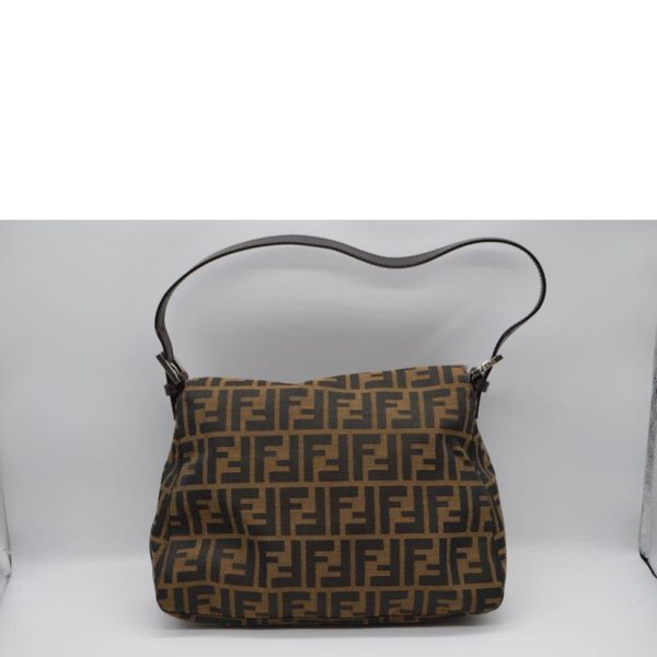 97590 2 Fendi Zucca Line Mamba Bucket Brown