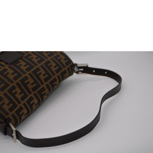 97590 4 Fendi Zucca Line Mamba Bucket Brown