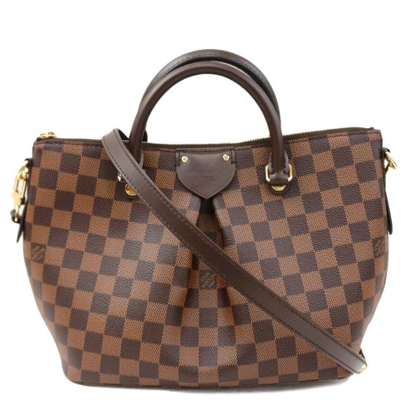 98140 1 Louis Vuitton Siena PM Damier Ebene Brown