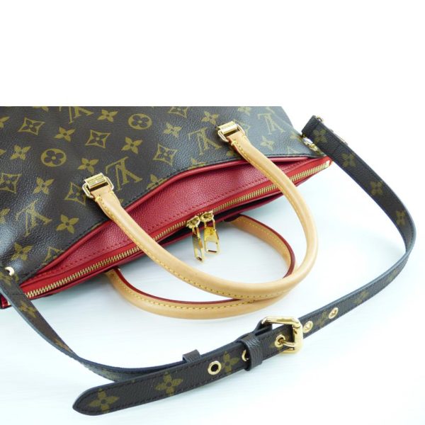 98600 4 Louis Vuitton Palas BB Monogram Handbag Cerise