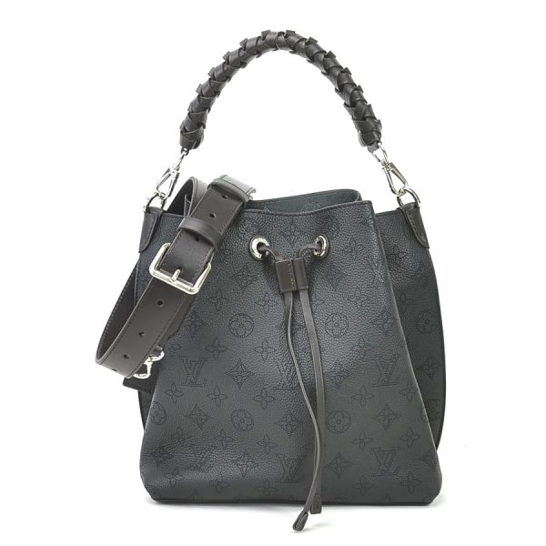 99353f Louis Vuitton Hand Shoulder Bag 2Way Mira MM Black