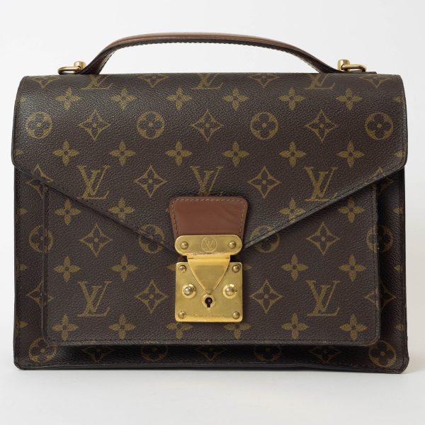 a1002159 1 Louis Vuitton Monceau Handbag Monogram Mini