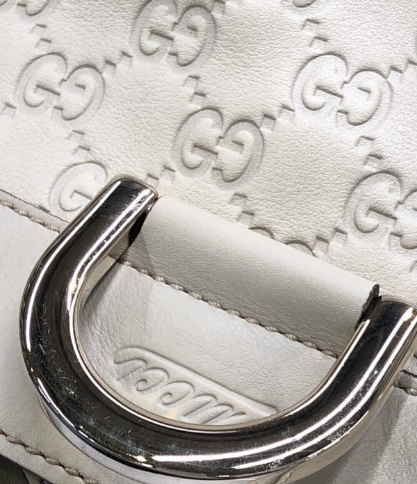 a182878018 7 Gucci Leather Tote Bag GG Canvas White