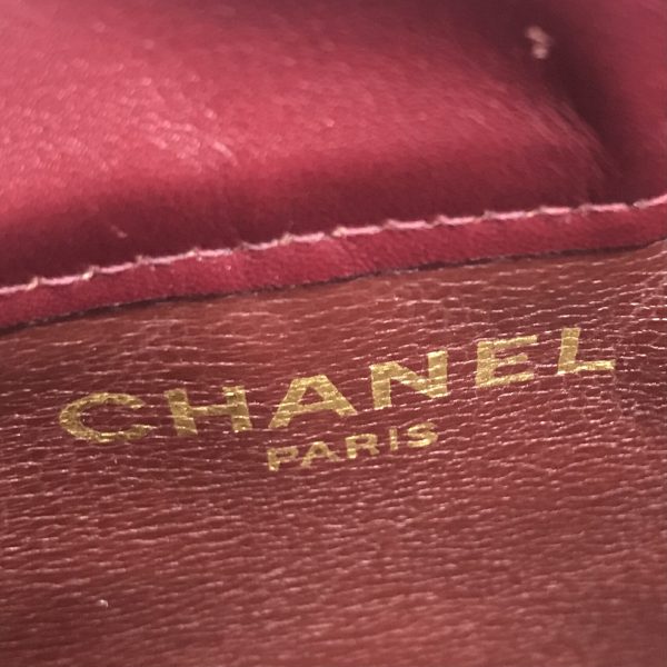 a1848 8 Chanel Matelasse Clutch Bag Bordeaux