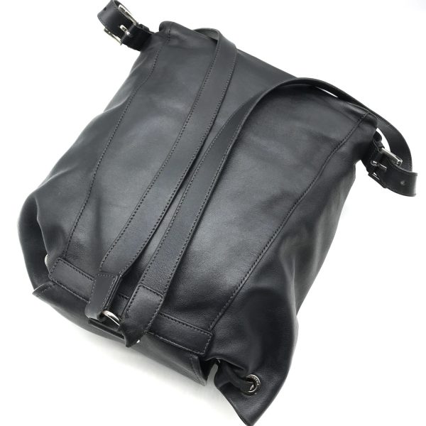 a1962 2 Prada Backpack Leather Black