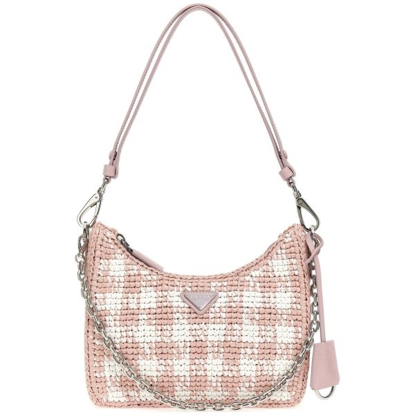 a31ef5a4f0b0acb ju 1 Prada Re Edition Shoulder Bag Pink