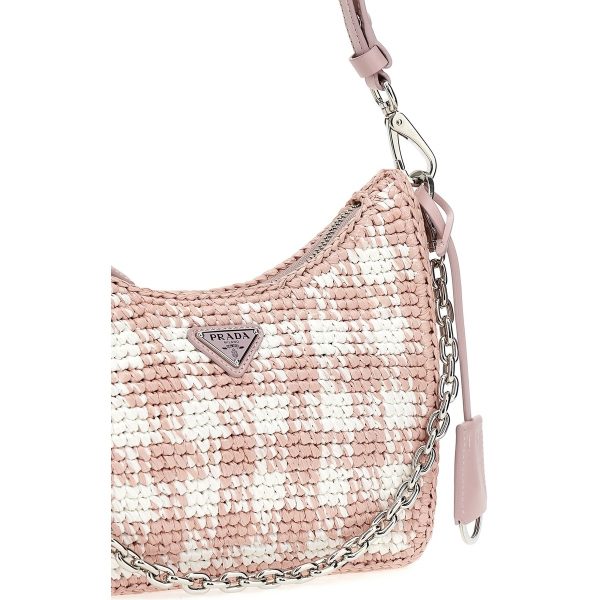 a31ef5a4f0b0acb ju 3 Prada Re Edition Shoulder Bag Pink