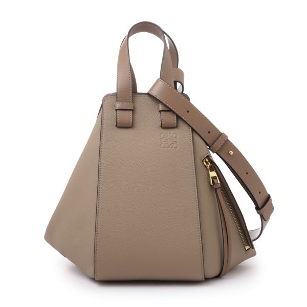 a538s35x5102 Loewe Hammock Small Bag Beige