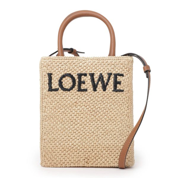 a563s30x0504 Loewe A5 Tote Bag Beige