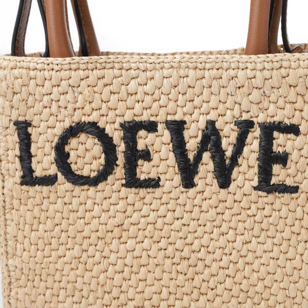 a563s30x0510 Loewe A5 Tote Bag Beige