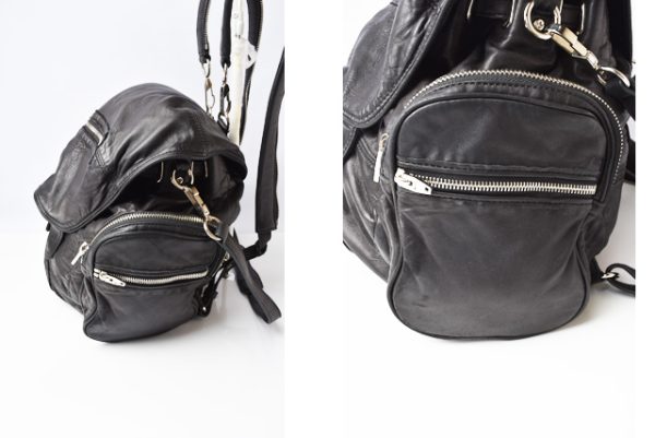 alxw19 002 3 Alexander Wang 3way Rucksack Shoulder Bag black