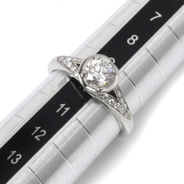 an23 0704 2 6 BVLGARI Platinum Diamond Ring Incontro DAmore