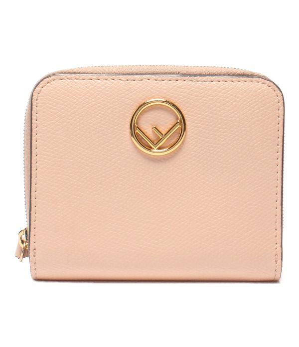 aol0116135 1 Fendi Bifold Wallet Beige